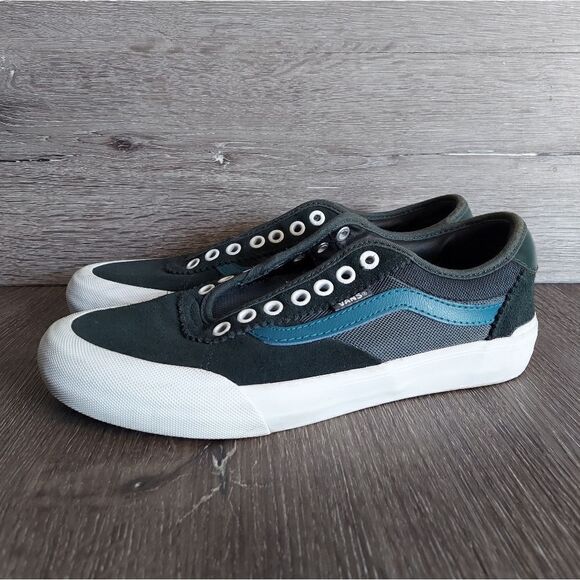 Vans Chima PRO 2 Mesh Darkest Spruce Men's Classic Skate Shoes 7 - Picture 4 of 11
